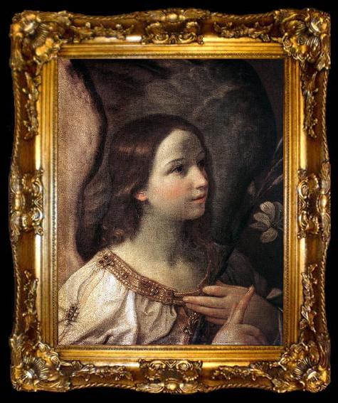 framed  RENI, Guido Angel of the Annunciation, ta009-2